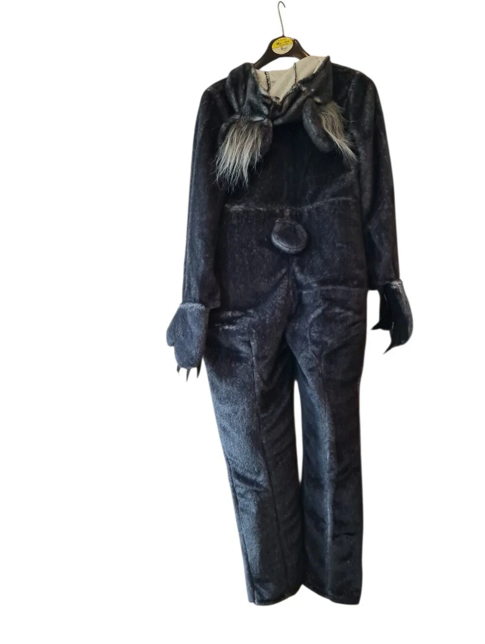 Fun Costumes Kids Halloween Costume Koala Bear Gray Faux Fur Jumpsuit Large